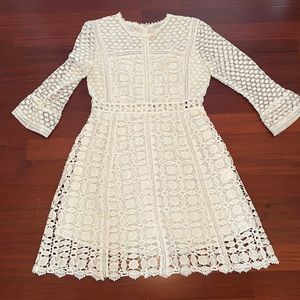 European Eyelet Dress US size 12